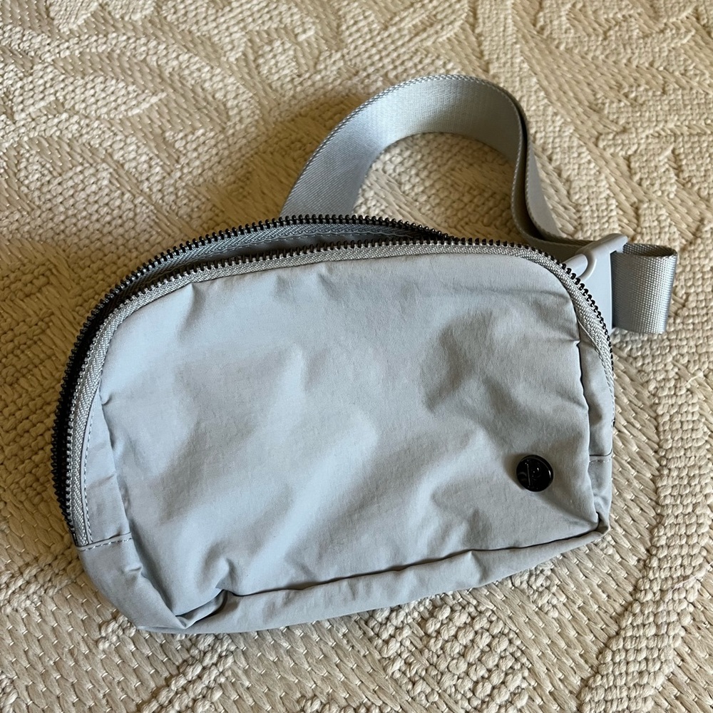 Gray Belt Bag